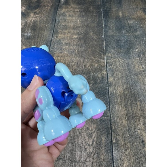 Zoomer Zups Interactive Giraffe With Lights & Sounds! Safari Pets Rafa! Blue! - Picture 5 of 13